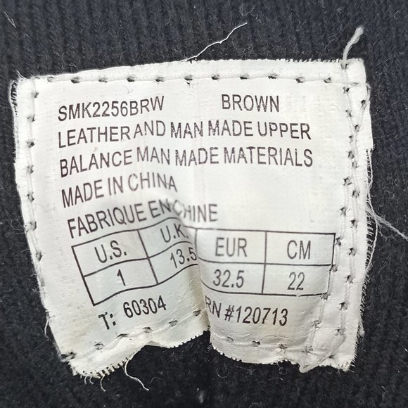 SMITH'S  Leather  Boots Boys Size 1 Thinsolate - Picture 5 of 6